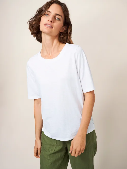 Annabel T-Shirt - Brillantweiß - 38 Bild 1