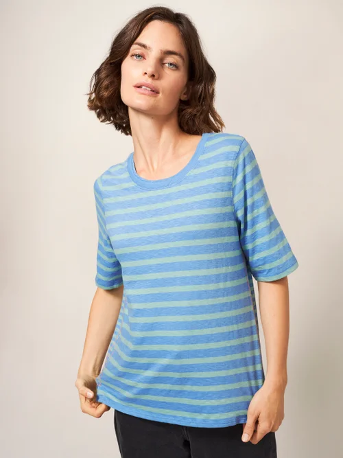 Annabel T-Shirt - Blaugrün Mehrfarbig - 38 Bild 1