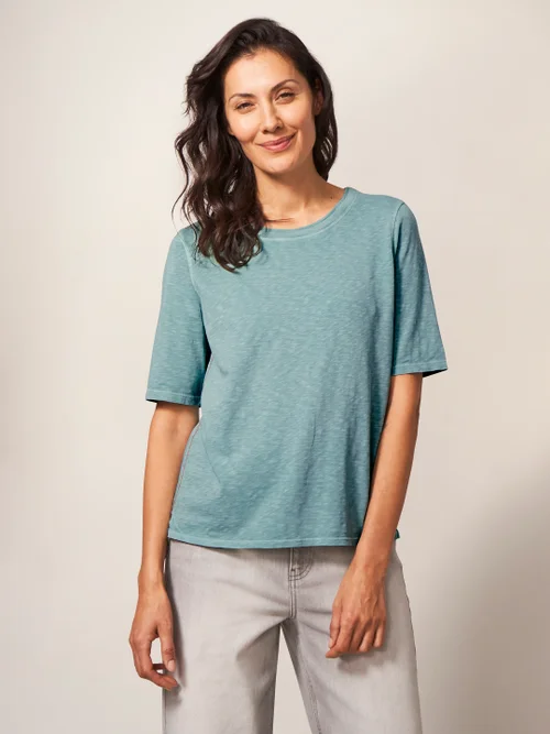 Annabel T-Shirt - Mittel-Blaugrün - 38 Bild 3