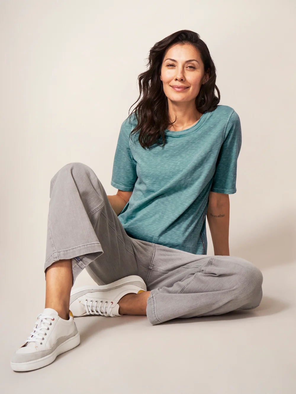 Annabel T-Shirt - Mittel-Blaugrün - 38 Bild 1