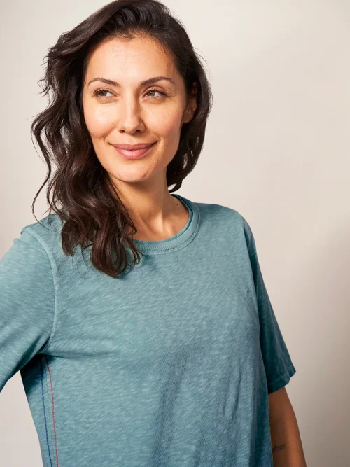 Annabel T-Shirt - Mittel-Blaugrün - 38 Bild 2