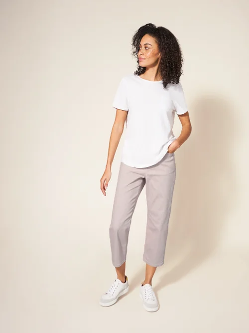 Blake 7/8-Jeans mit geradem Bein - Pink Mehrfarbig - 38 Bild 3