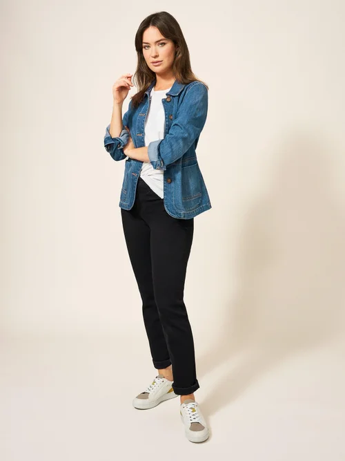 Carrie Jeansjacke - Mid Denim - 38/R Bild 2