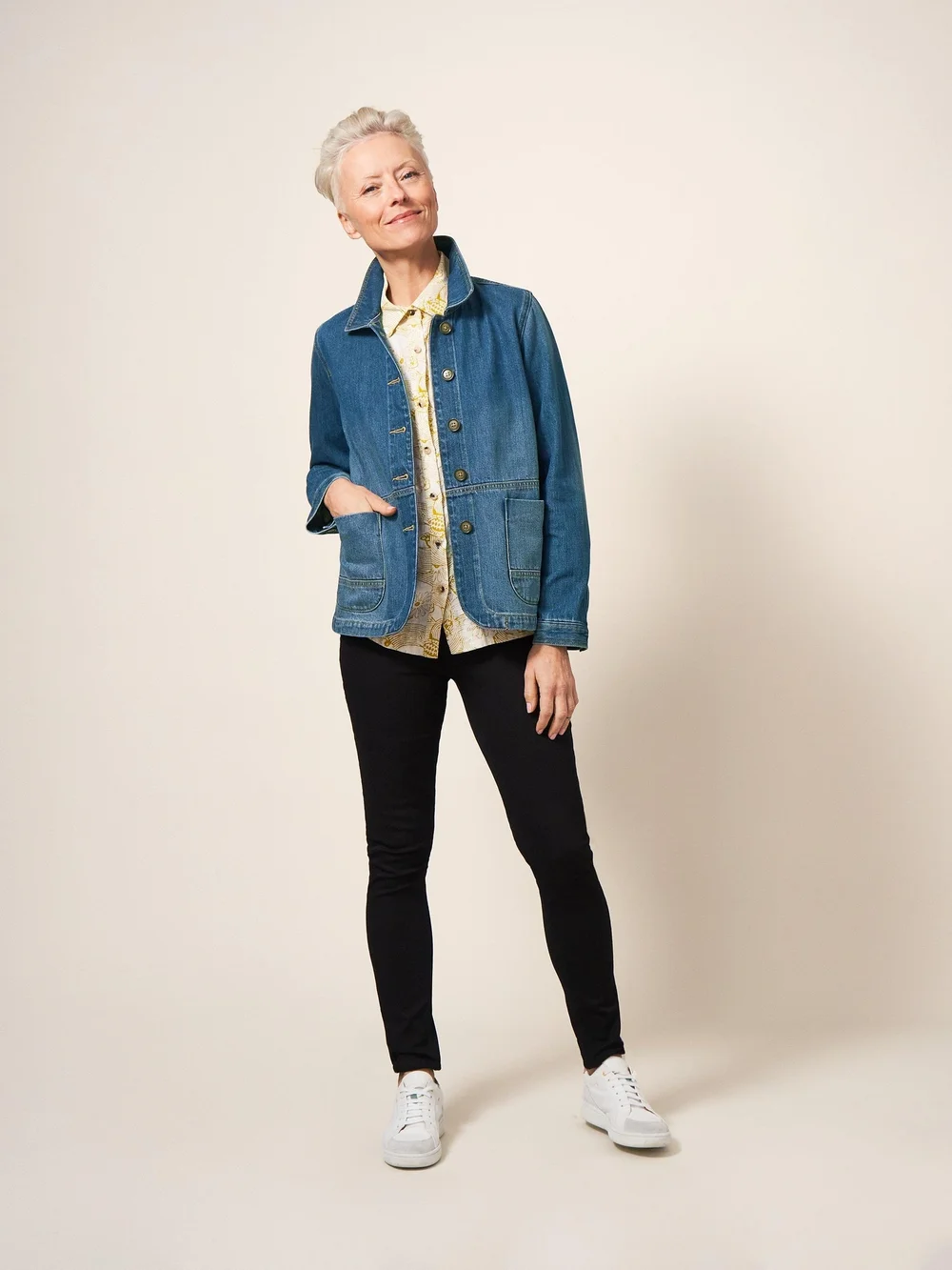 Carrie Jeansjacke - Mid Denim - 38/R Bild 1