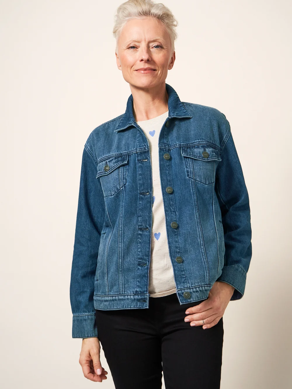 Dayton Jeansjacke - Mittel-Denim - 38 Bild 1