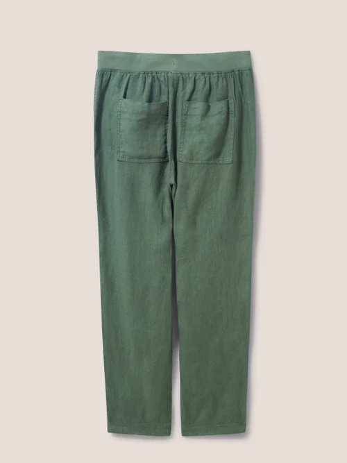 Effie Leinenhose - Khaki-Grün - 38 Bild 3