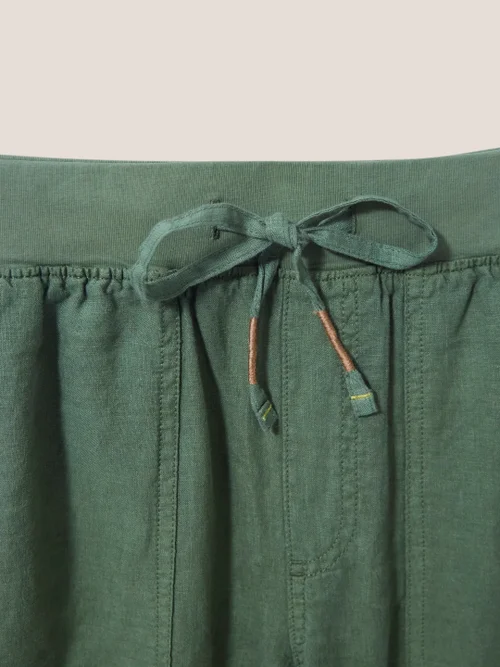 Effie Leinenhose - Khaki-Grün - 38 Bild 2