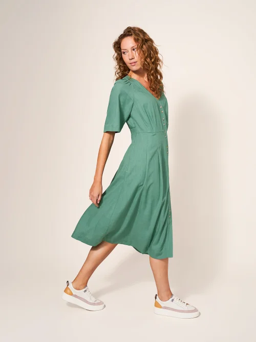 Izzie Kleid - Mittelgrün - 38 Bild 1
