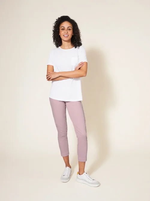 Janey 7/8-Jeggings - Altrosa - 38 Bild 3