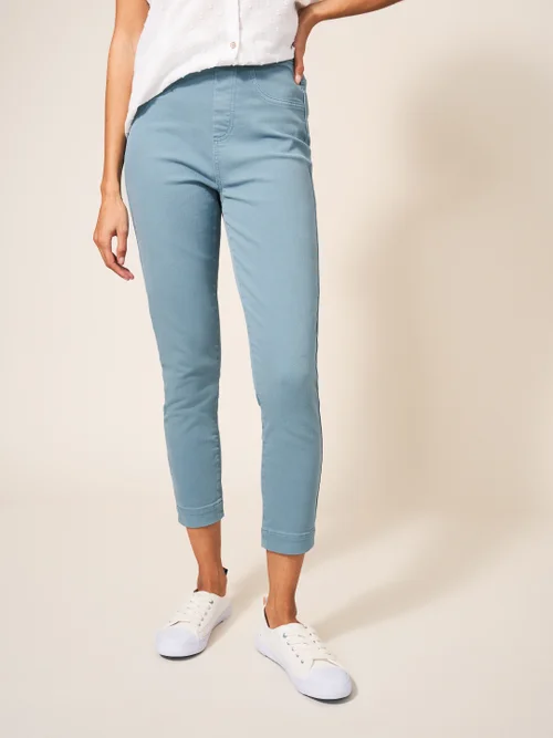 Janey 7/8-Jeggings - Mittel-Blaugrün - 38 Bild 3