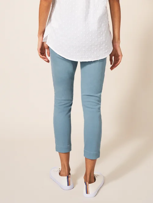 Janey 7/8-Jeggings - Mittel-Blaugrün - 38 Bild 4