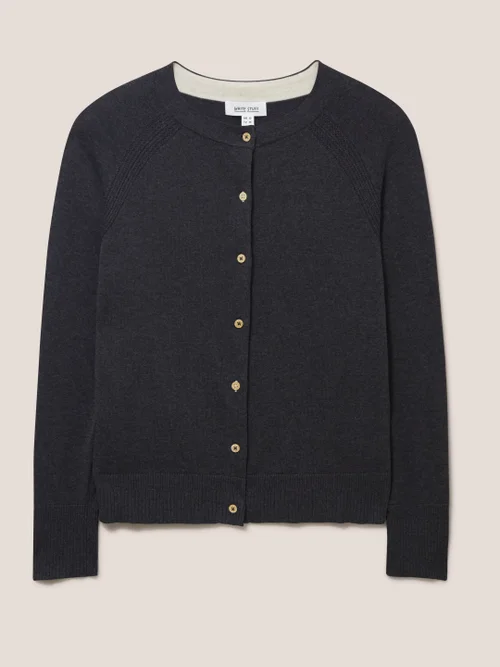 Lulu Strickjacke - Pures Schwarz - 38 Bild 4