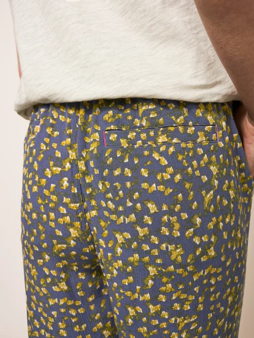 Magenta Hose in Crinkle-Optik - Lila Mehrfarbig - 38 Bild 2