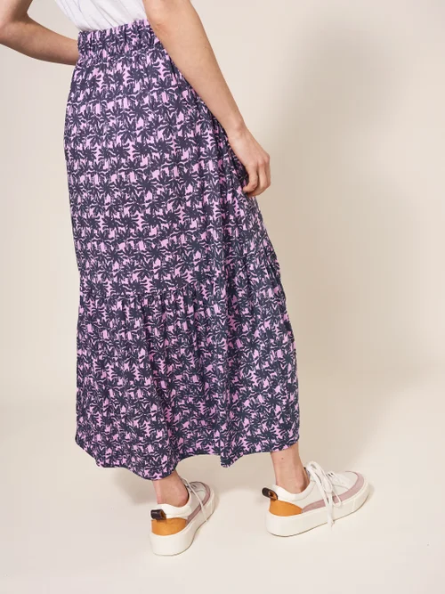 Mia Midikleid aus Jersey - Pink Mehrfarbig - 38 Bild 3