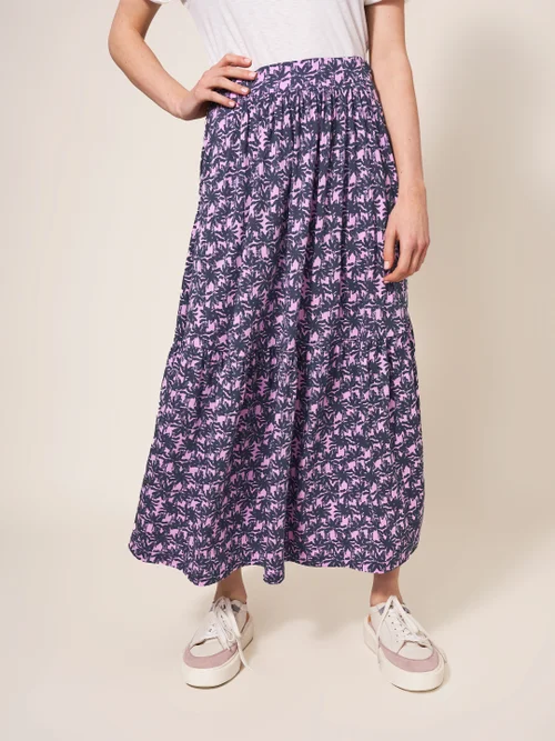 Mia Midikleid aus Jersey - Pink Mehrfarbig - 38 Bild 4