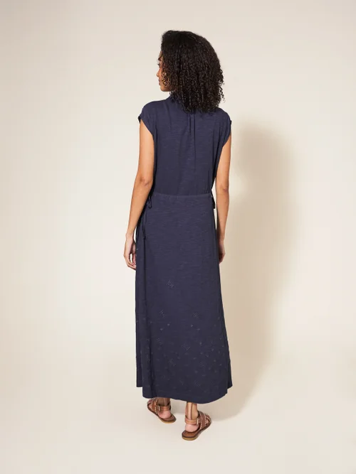 Pebbles Emb Jersey-Kleid - Blassviolett - 38 Bild 4