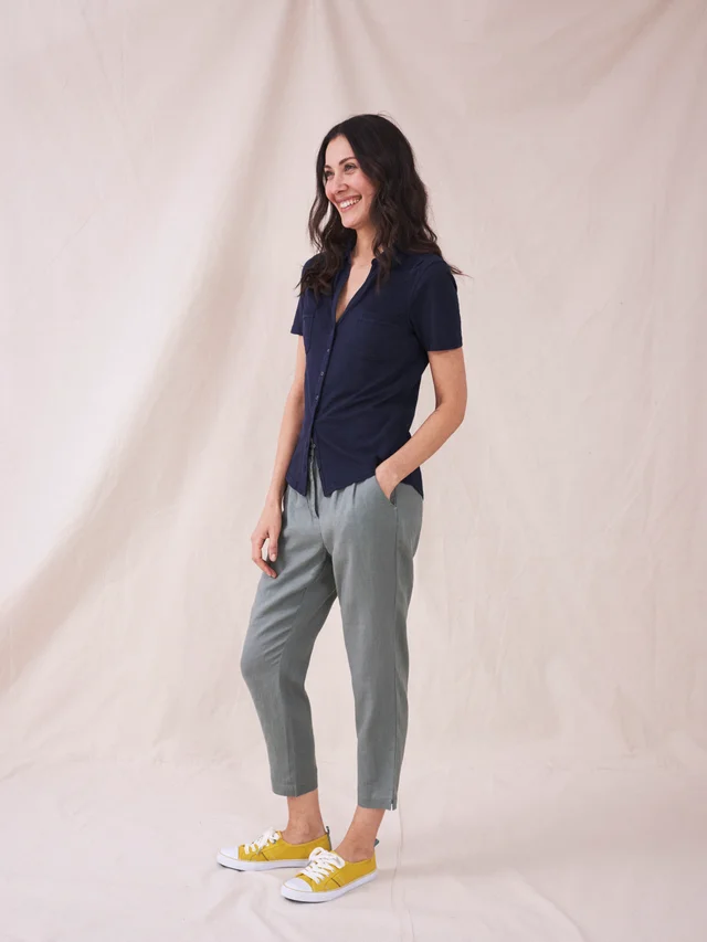 Penny Jerseybluse mit Taschen