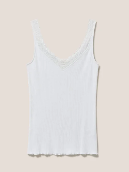 Seabreeze Trägertop - Bril White - 38 Bild 4