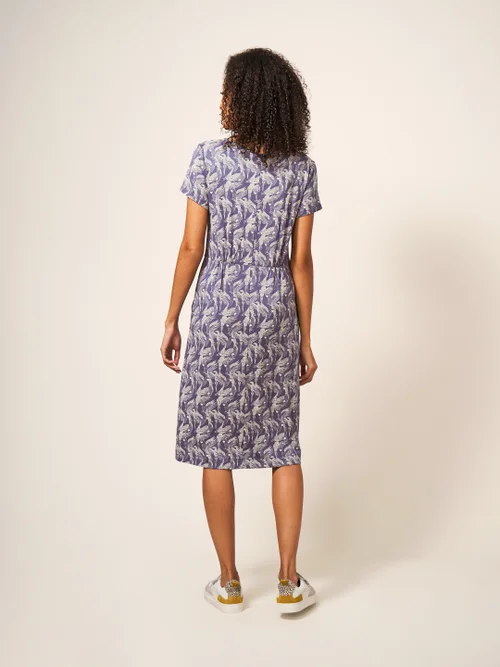 Tallie EcoVero Jerseykleid - Lila Mehrfarbig - 38 Bild 4