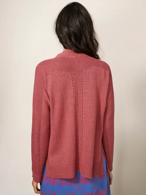 Tiana Strickjacke - Mittel-Pink - 38 Bild 4