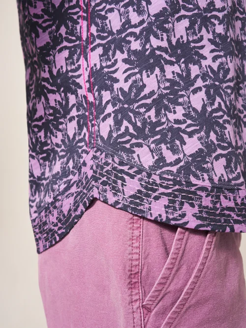 Weaver Jerseytop - Lila Mehrfarbig - 38 Bild 2