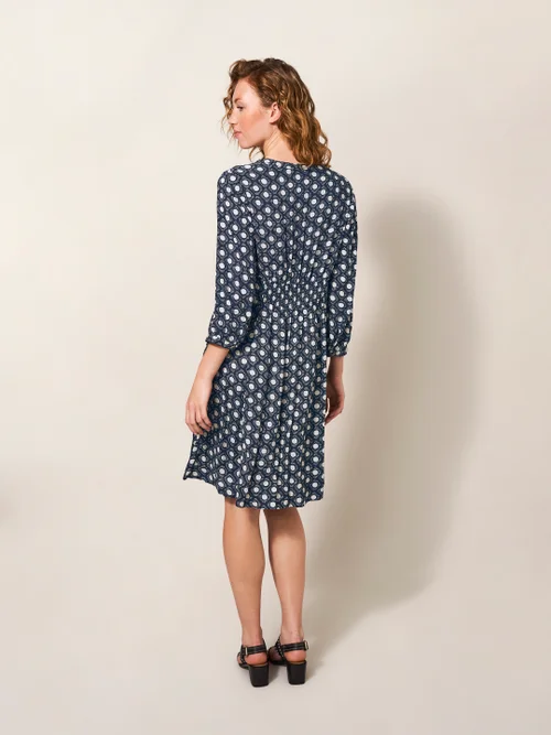 Frances EcoVero Kleid - Schwarz Mehrfarbig - 34 Bild 4