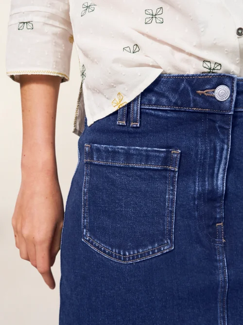 Melody Jeansrock - Dunkler Denim - 38 Bild 3