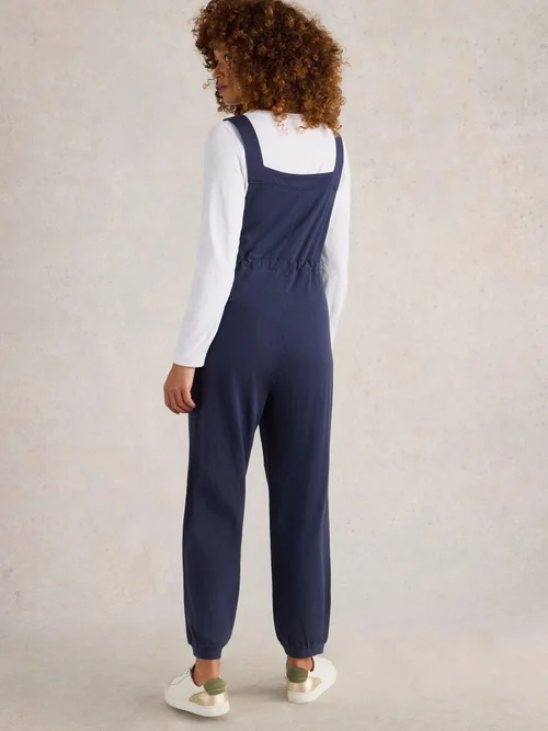 Latzhose Daphne aus Jersey - Fr Navy - 34 Bild 4