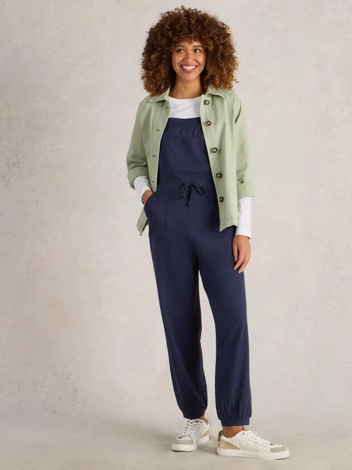 Latzhose Daphne aus Jersey - Fr Navy - 34 Bild 2