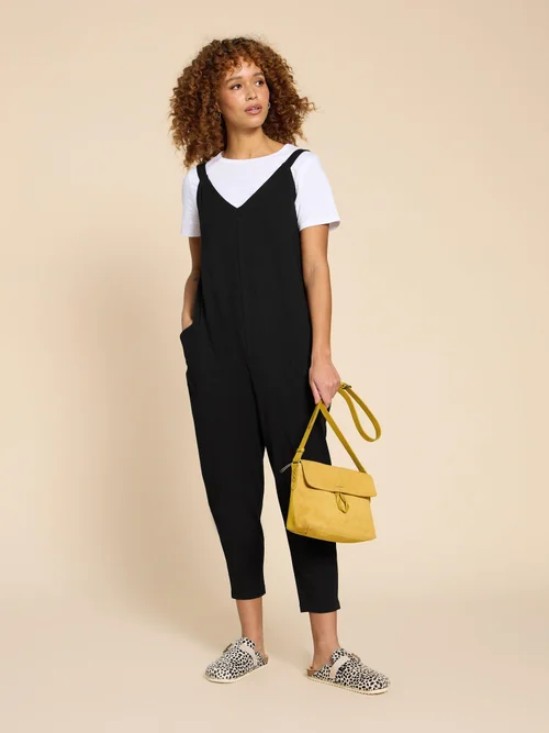Jumpsuit Selina aus Jersey - Pure Blk - 34 Bild 1