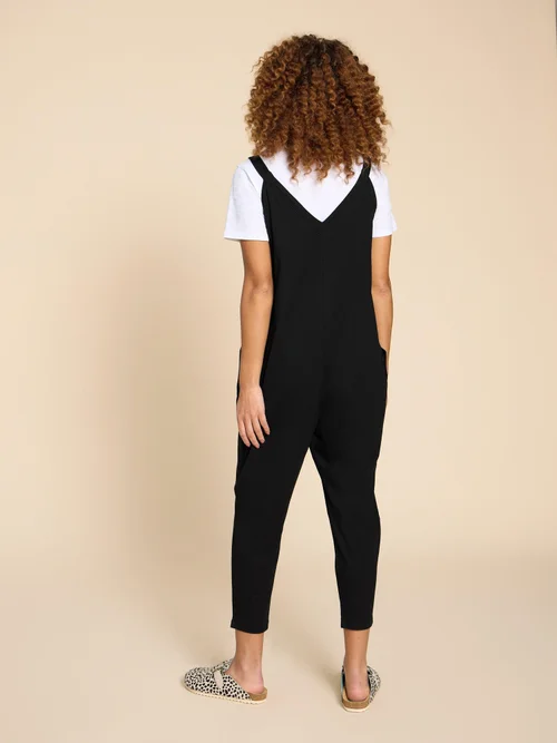 Jumpsuit Selina aus Jersey - Pure Blk - 34 Bild 4