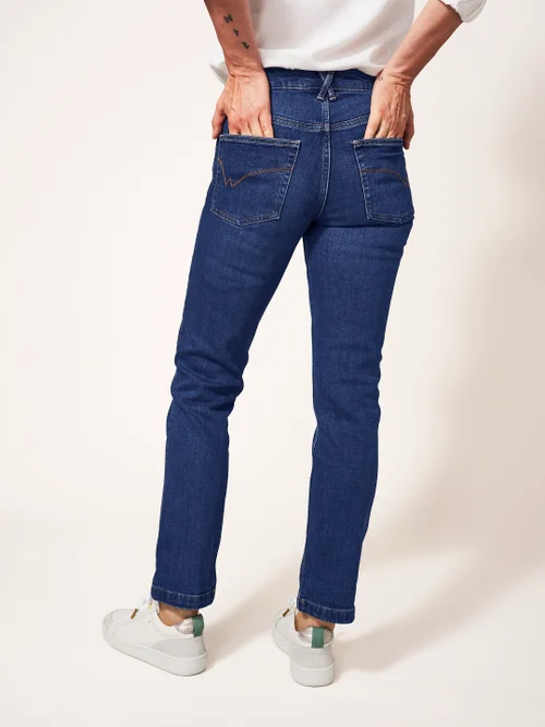 Brooke Jeans mit geradem Schnitt - Mittel-Denim - 34 Bild 4