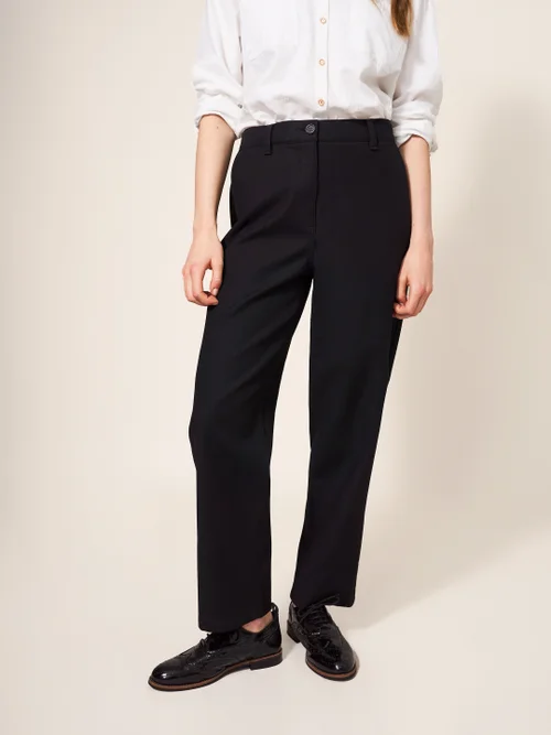 Savannah Stretchhose - Pures Schwarz -34 Bild 2