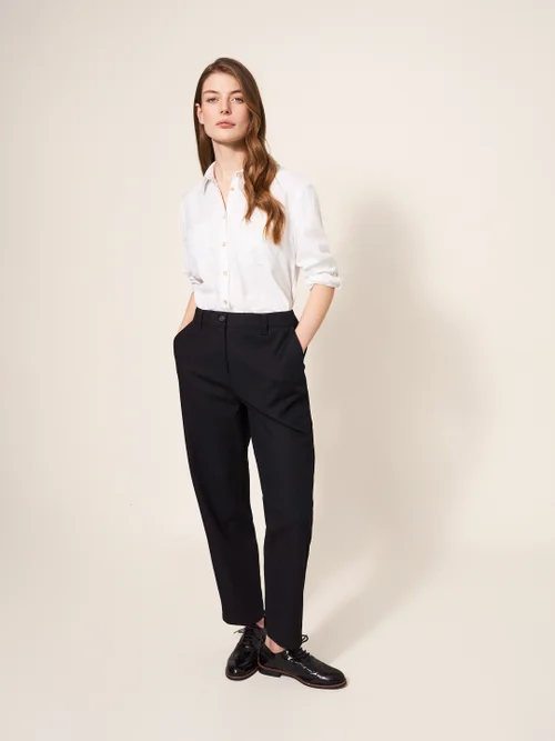 Savannah Stretchhose - Pures Schwarz -34 Bild 3