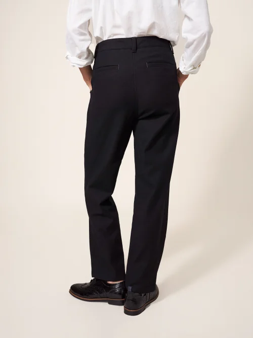 Savannah Stretchhose - Pures Schwarz -34 Bild 4
