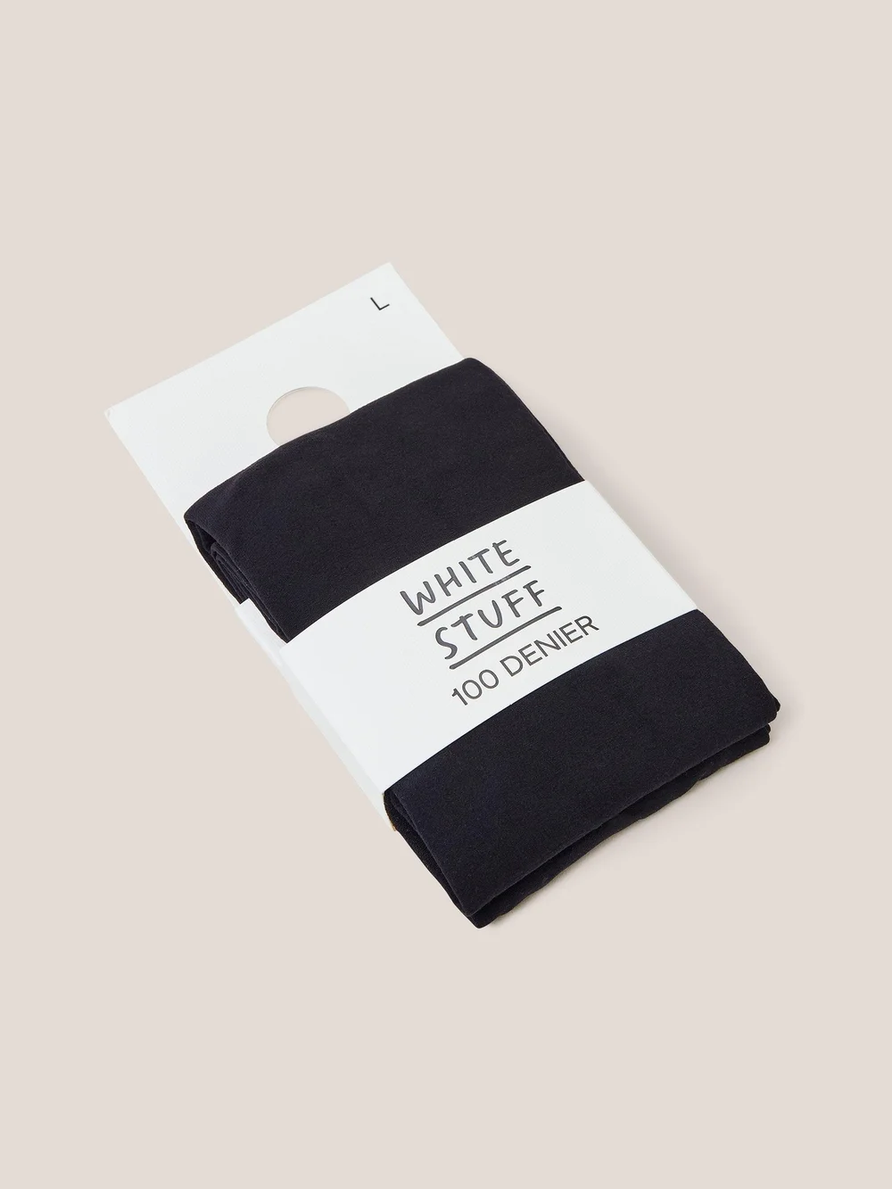 Olivia Blickdichte Strumpfhose - Pure Blk - S Bild 1