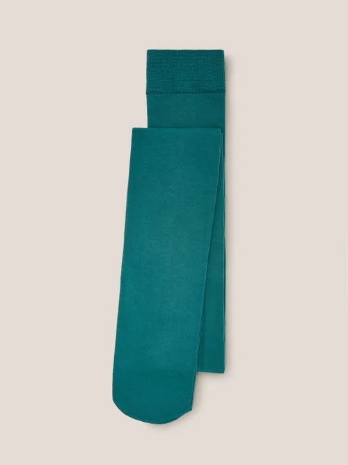 Olivia Blickdichte Strumpfhose - Dunkel-Blaugrün - S Bild 3
