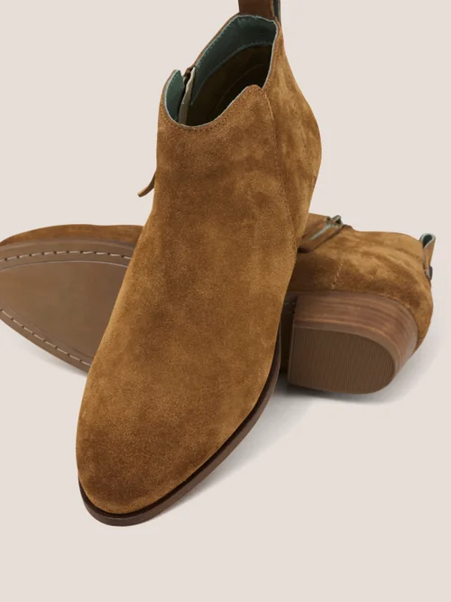 Willow Stiefeletten aus Wildleder - Dunkelbraun - 36 Bild 2