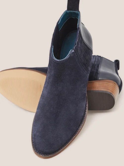 Willow Stiefeletten aus Wildleder - Dunkel-Marineblau - 36 Bild 2