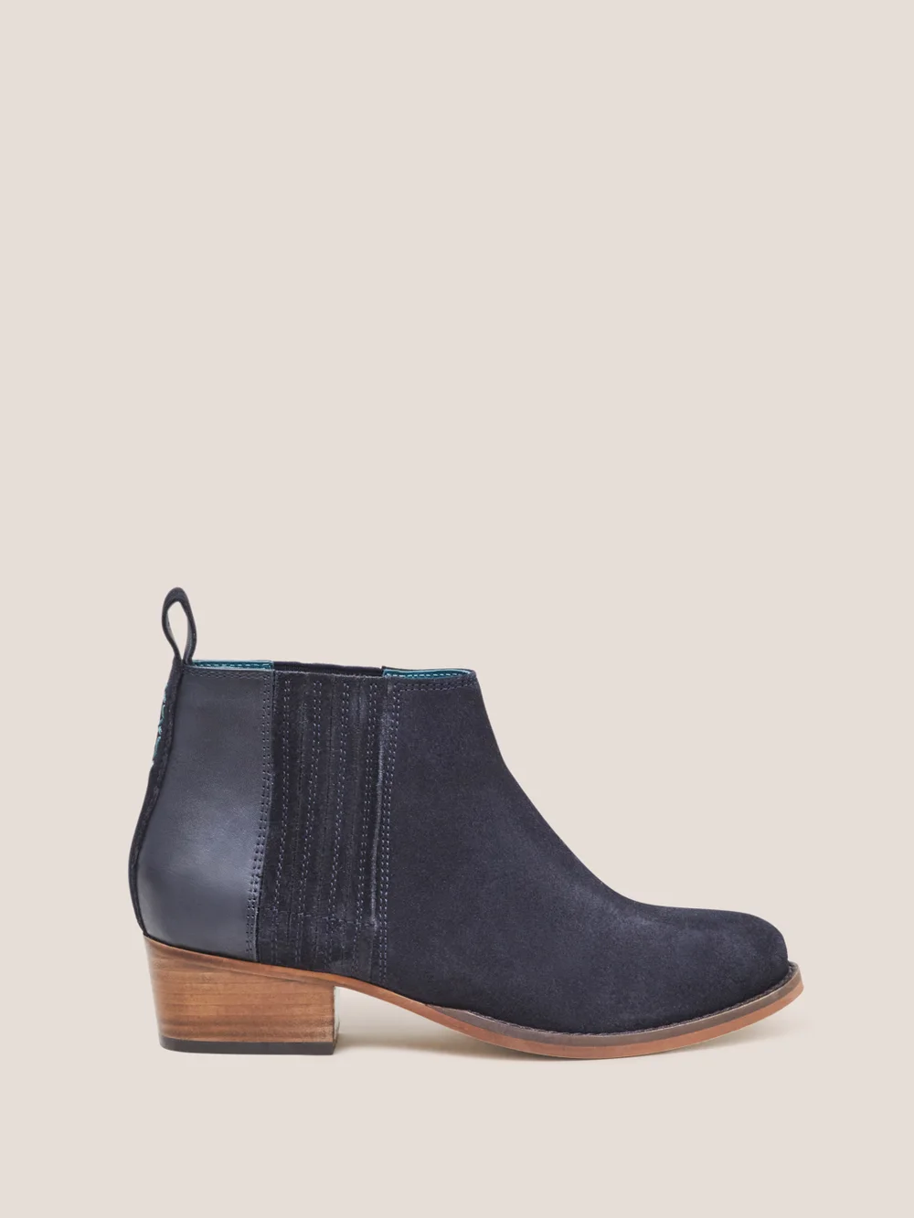 Willow Stiefeletten aus Wildleder - Dunkel-Marineblau - 37 Bild 1
