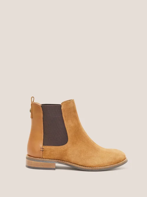 Frankie Chelsea Boots aus Wildleder - Mittelbraun - 36 Bild 1