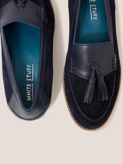 Elba Loafer aus Leder - Dunkel-Marineblau - 36 Bild 2