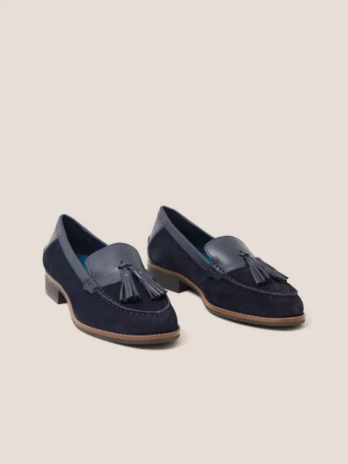 Elba Loafer aus Leder - Dunkel-Marineblau - 36 Bild 3