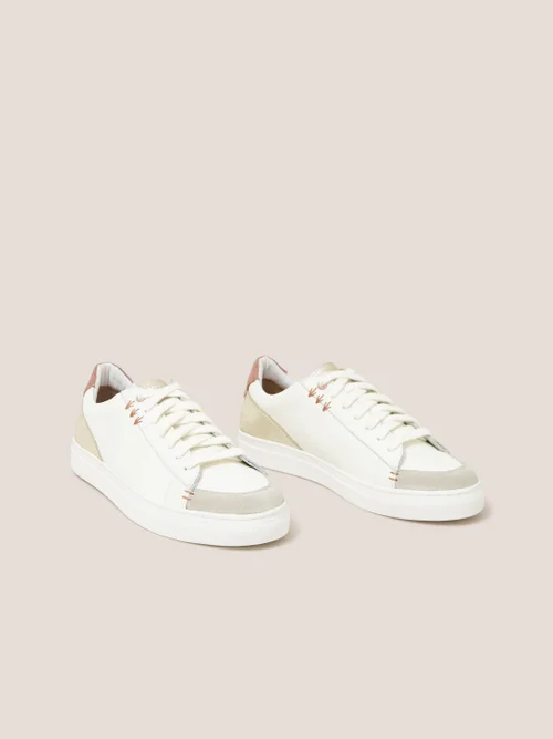 Toni Sneaker aus Leder - Weiß Mehrfarbig - 36 Bild 3