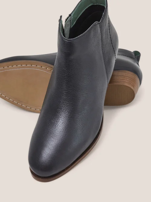 Willow Stiefeletten aus Leder - Pures Schwarz - 36 Bild 2