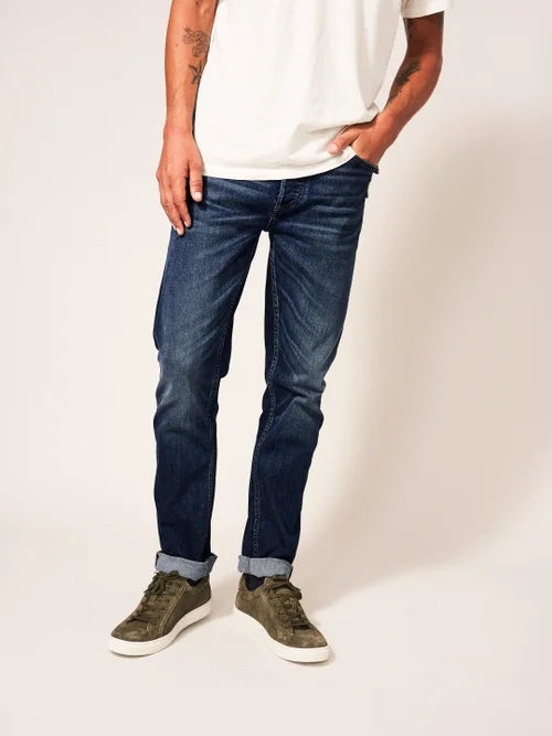 Harwood Jeans mit geradem Bein - Mittel-Denim - 30 Bild 3
