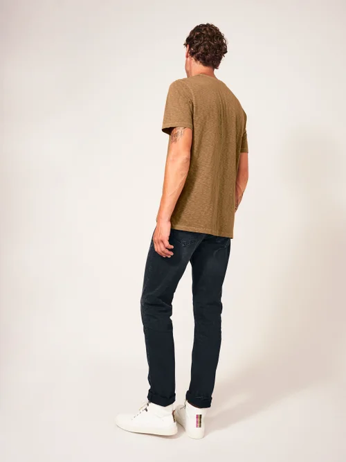 Harwood Jeans mit geradem Bein - Verwaschenes Schwarz - 30 Bild 4