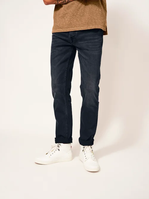 Harwood Jeans mit geradem Bein - Verwaschenes Schwarz - 30 Bild 3