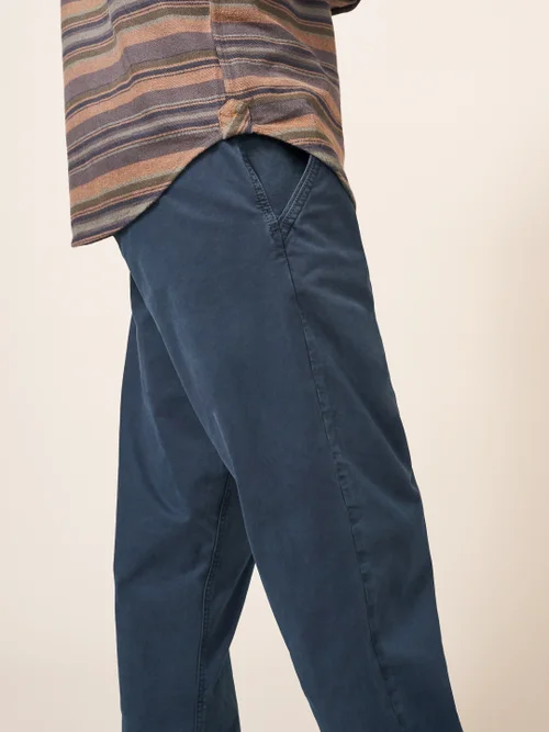 Sutton Chinohose aus Bio-Baumwolle - Dunkel-Marineblau - 30 Bild 3