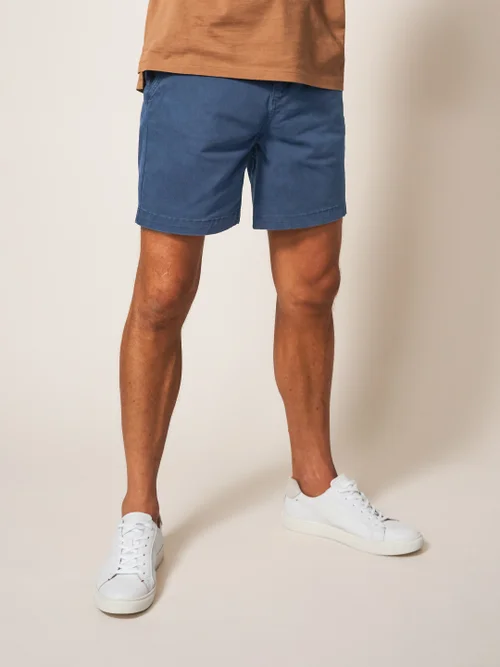 Sutton Chinoshorts aus Bio-Baumwolle - Dunkel-Marineblau - 30 Bild 2